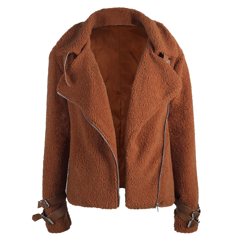 2023 Außenhandel Herbst und Winter neue europäische und amerikanische grenzüberschreitende Amazonas-Explosionen Damenpullover Teddy-Plüsch-Außenset