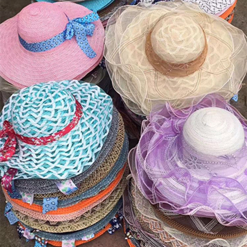 2023 spring and summer 5 yuan model summer cool hat running rivers and lakes booth hot five yuan model sun cap summer cool hat