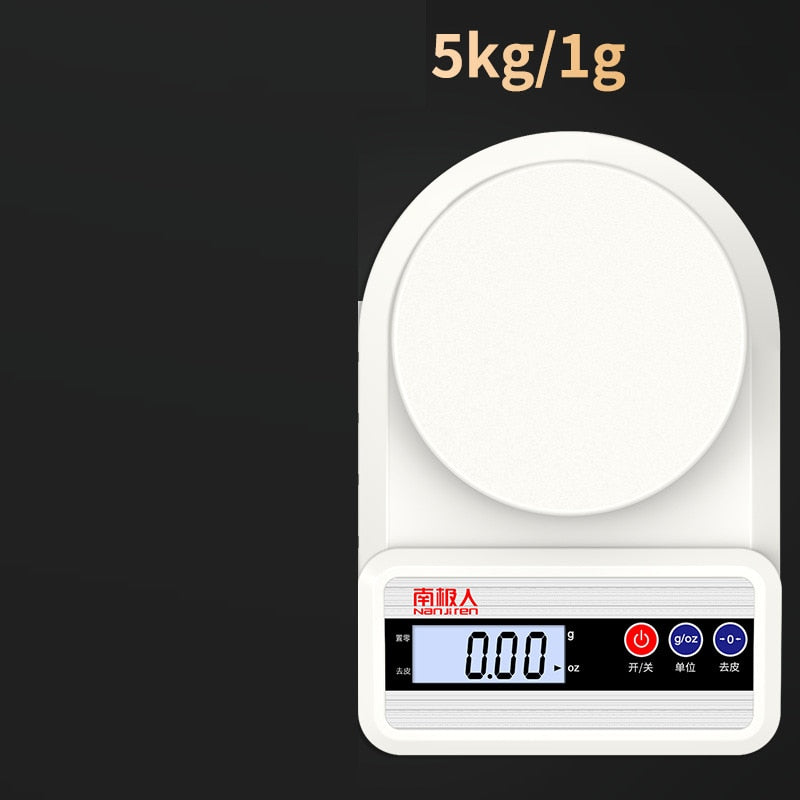 مقياس إلكتروني للمطبخ عالي الدقة بالجرام مقياس قياس مجوهرات الطعام مقياس دقيق للخبز المنزلي 1G ميزان 0.1G