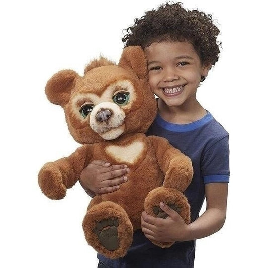 2023 nuevo el oso curioso juguete de peluche interactivo oso cargado lindo oso regalos 24CM