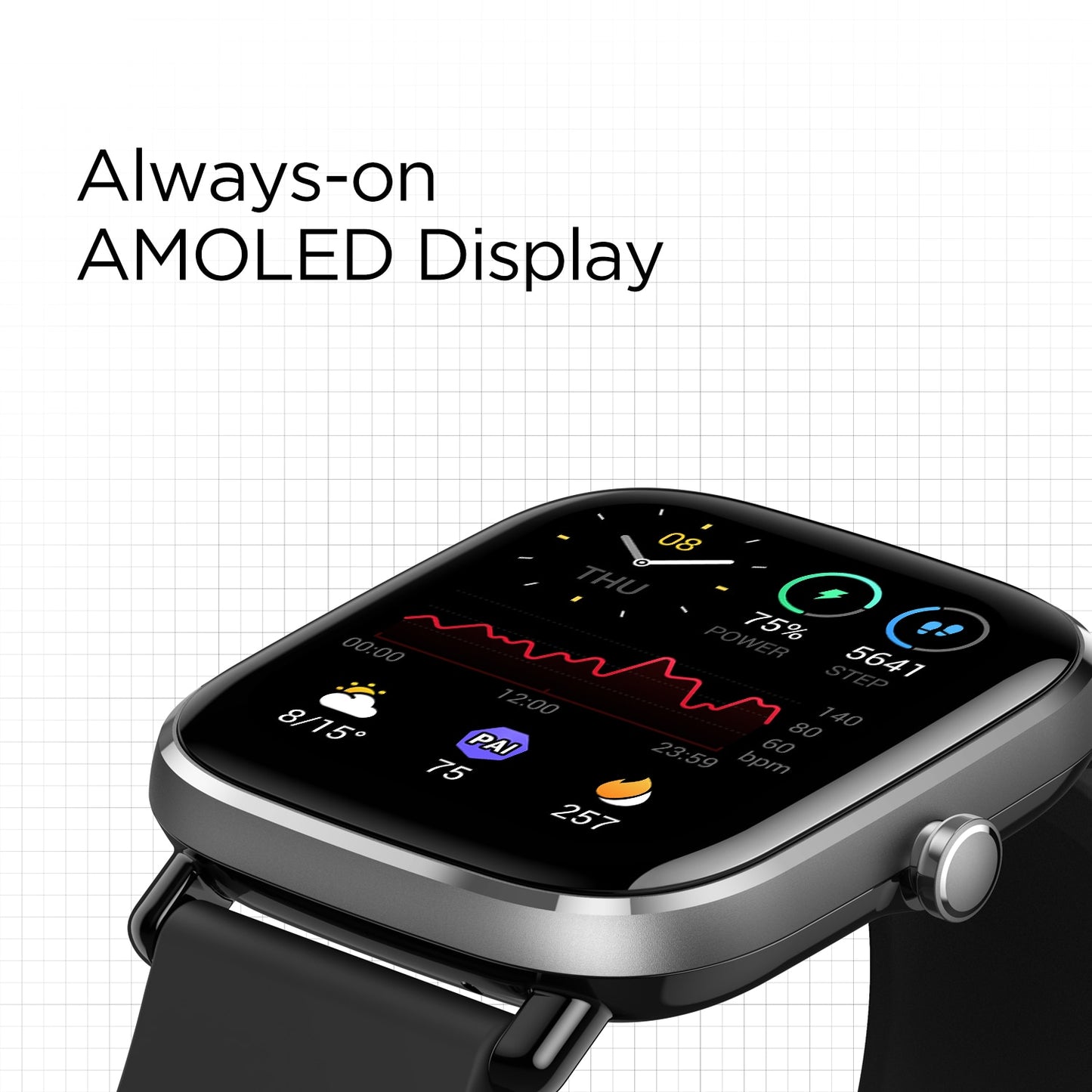 Globale Version Amazfit GTS 2 Mini-GPS-Smartwatch AMOLED-Display 70 Sportmodi Schlafüberwachung SmartWatch für Android für iOS